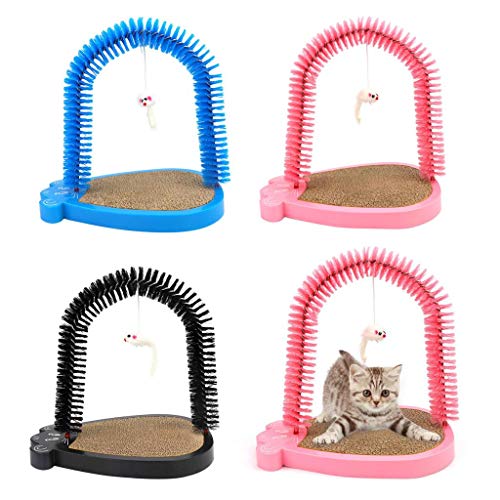 joyMerit Cat Arch Self Groomer Massager Grooming Toy Pet Puppy Ca...