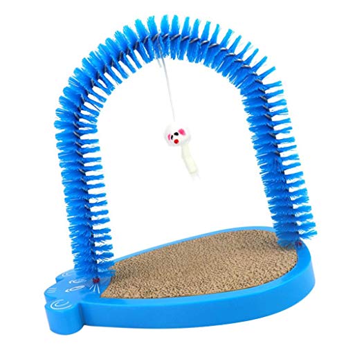 joyMerit Cat Arch Self Groomer Massager Grooming Toy Pet Puppy Ca...