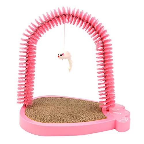 joyMerit Cat Arch Self Groomer Massager Grooming Toy Pet Puppy Ca...