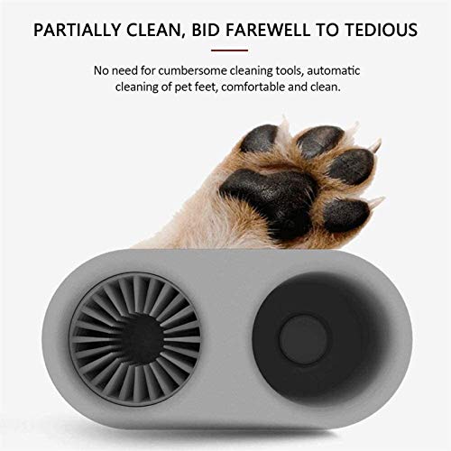 JPSOUP Paw Cleaner, Dog Paw Cleaner, Portable Electric Pet Cleani...