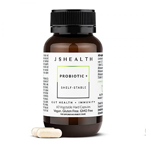 JSHealth Vitamins Gut Health and Immunity Formula | Probiotics fo...