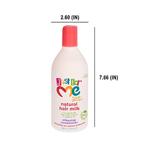 Just for Me Natural Hair Milk Silkening Conditioner, Nourishes Fo...