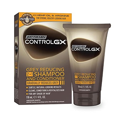 Just For Men Control GX Grey Reducing 2-in-1 Shampoo and Conditio...