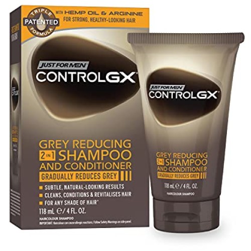 Just For Men Control GX Grey Reducing 2-in-1 Shampoo and Conditio...