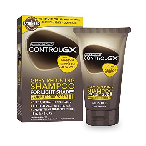 Just for Men Control GX Grey Reducing Shampoo for Lighter Shades ...