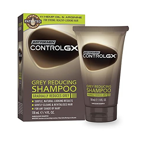 Just For Men Control GX Grey Reducing Shampoo, Gradually Colors H...