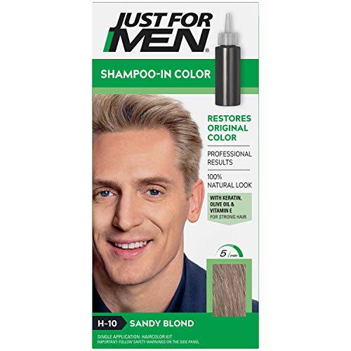 JUST FOR MEN Hair Color H-10 Sandy Blond 1 ea Pack of 4