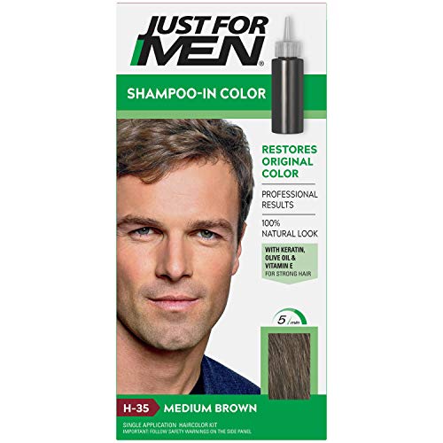 JUST FOR MEN Hair Color Medium Brown 35, 1 ea
