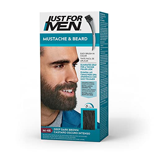 Just For Men Mustache & Beard, Beard Coloring for Gray Hair with ...