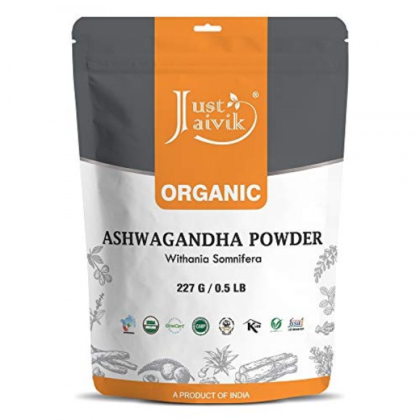 100% Organic Ashwagandha Powder- Withania Somnifera- USDA Certifi...