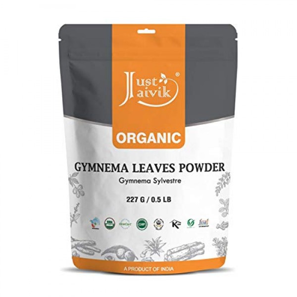 100% Organic Gymnema Leaf Powder 0.5 lb / 227g / 08 oz by Just ...