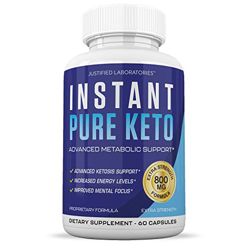 Instant Pure Keto Pills Advanced BHB Boost Ketogenic Supplement E...
