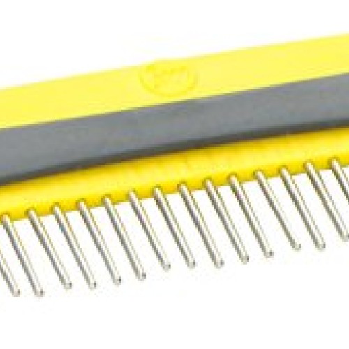 JW Pet Company 5-Inch Gripsoft Rotating Comfort Comb, Medium