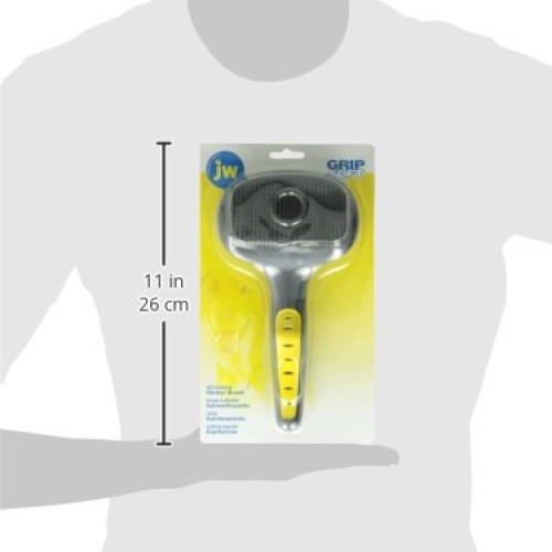 JW Pet Company Self-Cleaning Slicker for Large Dog