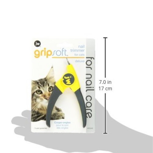 JW Pet Company Deluxe Nail Trimmer for Cats