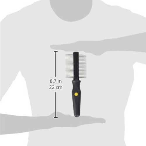 JW Pet Company GripSoft Double Sided Comb Dog Comb