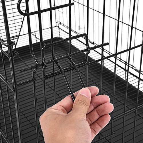 Pet Cage Playpen,Luxury 3-Tier Kitten Cat Ferret Cage Portable Ca...