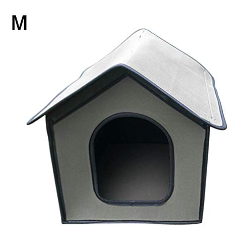 jycous Cat Shelter - Pet Outdoor House Waterproof Weatherproof Ca...