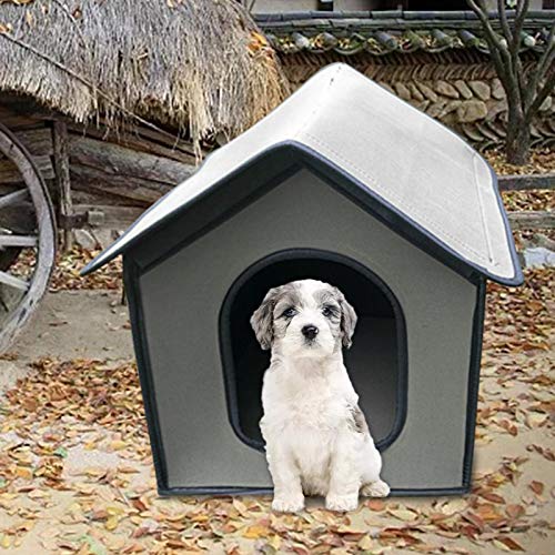 jycous Cat Shelter - Pet Outdoor House Waterproof Weatherproof Ca...