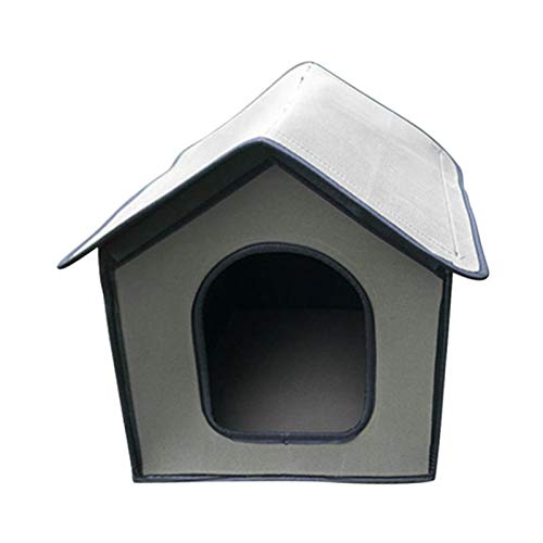 jycous Cat Shelter - Pet Outdoor House Waterproof Weatherproof Ca...