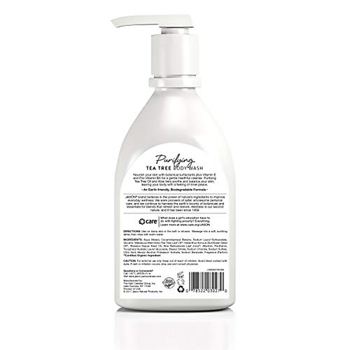 Jason Natural Body Wash & Shower Gel, Purifying Tea Tree, 30 Oz