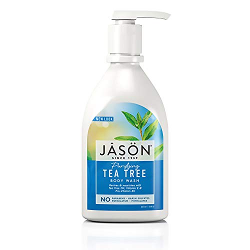 Jason Natural Body Wash & Shower Gel, Purifying Tea Tree, 30 Oz