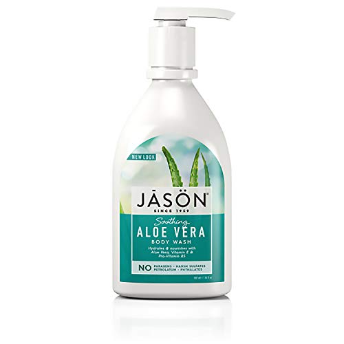 JĀSÖN Natural Body Wash & Shower Gel, Soothing Aloe Vera Stain, 3...