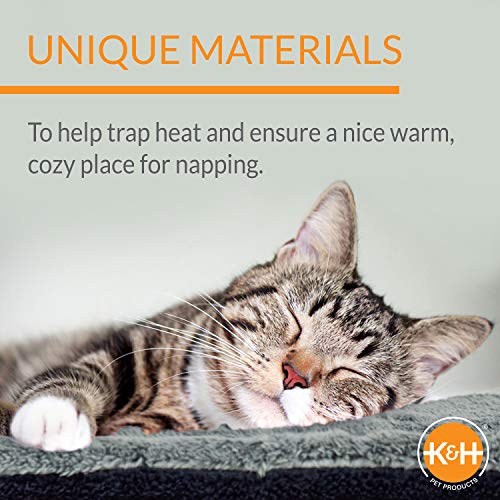 K&H PET PRODUCTS Self-Warming Pet Pad Oatmeal/Chocolate 21 X 17 I...