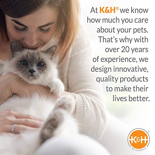 K&H PET PRODUCTS Self-Warming Pet Pad Oatmeal/Chocolate 21 X 17 I...