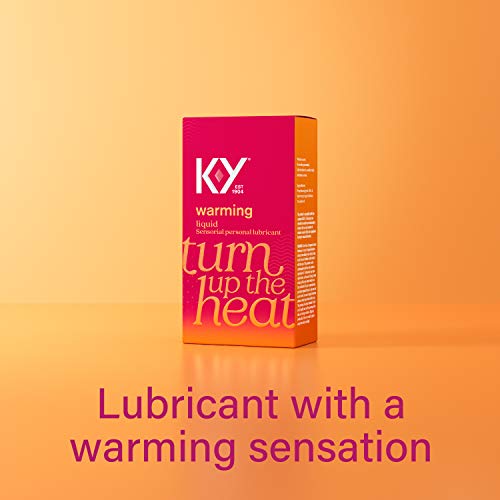 K-Y Warming Liquid Lubricant, 2.5 oz