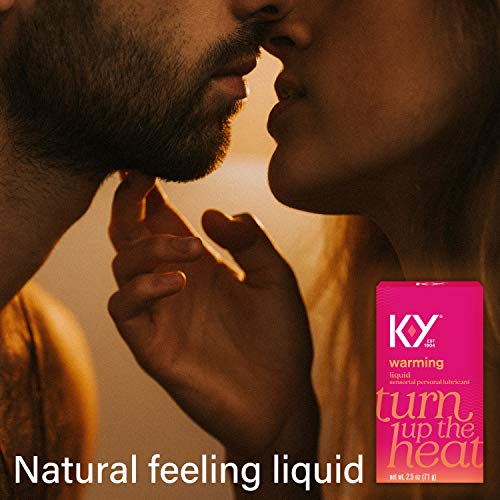 K-Y Warming Liquid Lubricant, 2.5 oz