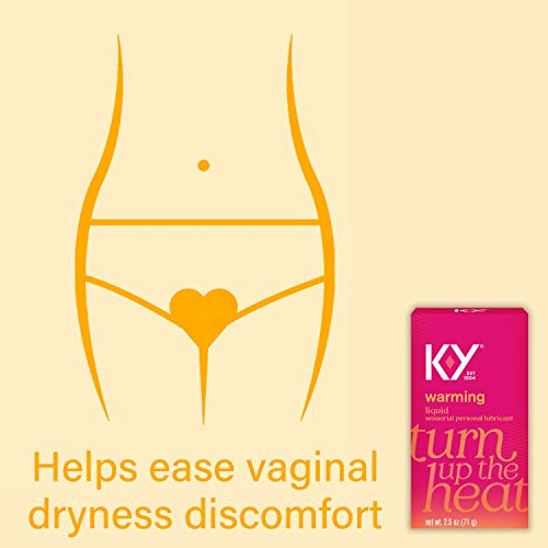 K-Y Warming Liquid Lubricant, 2.5 oz