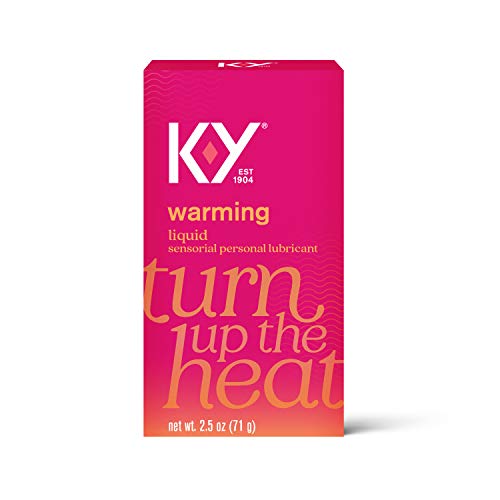 K-Y Warming Liquid Lubricant, 2.5 oz