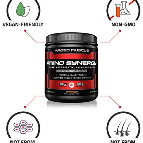 Kaged Muscle, Amino Synergy, BCAA + EAA Powder, Essential Amino A...