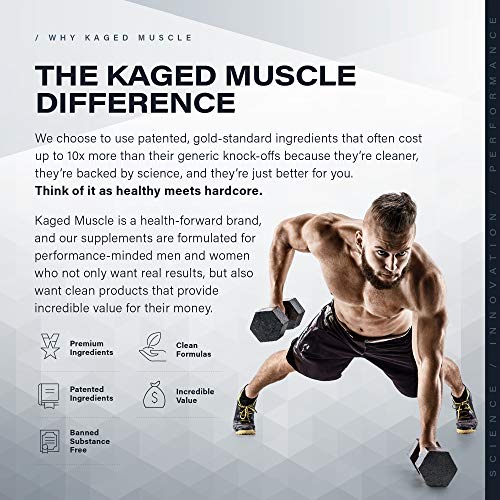 Pre Workout Powder; KAGED MUSCLE Preworkout for Men & Pre Workout...