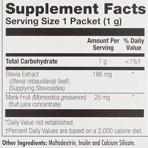 KAL Sure Stevia Extract Powder Plus Monk Fruit Luo Han | Best...