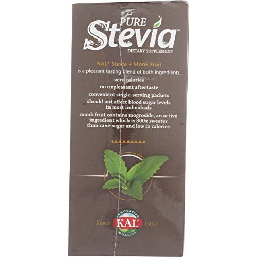KAL Sure Stevia Extract Powder Plus Monk Fruit Luo Han | Best...