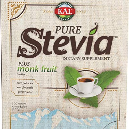 KAL Sure Stevia Extract Powder Plus Monk Fruit Luo Han | Best...