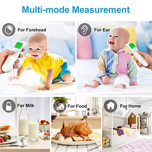 Forehead Thermometer, KALAOK Touchless Thermometer for Adults Bab...