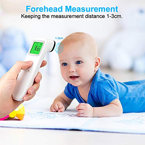 Touchless Thermometer for Kids Adults-KALAOK Forehead Infrared Th...