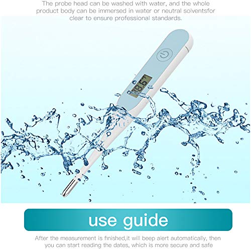 Digital Thermometer, Accurate Oral Thermometer with Flexible Tip ...