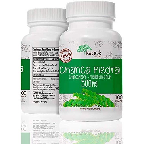Kapok Naturals Chanca Piedra Kidney Stone Crusher. 500mg Stonebre...