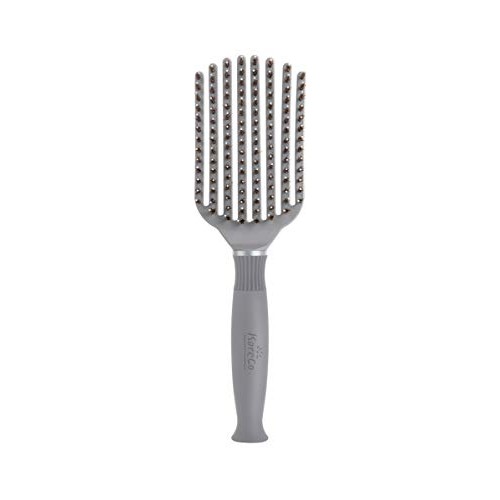 All New KareCo Tangle Buster Flexible Paddle Brush, Detangler &...