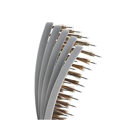 All New KareCo Tangle Buster Flexible Paddle Brush, Detangler &...