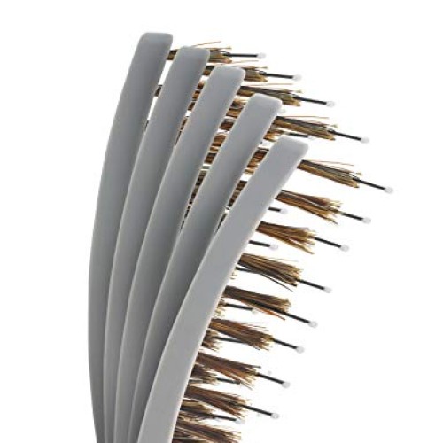 All New KareCo Tangle Buster Flexible Paddle Brush, Detangler &...