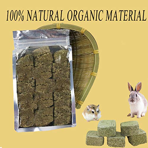 kathson Bunny Chew Toys for Teeth,Rabbit Chew Ball Timothy Grass ...