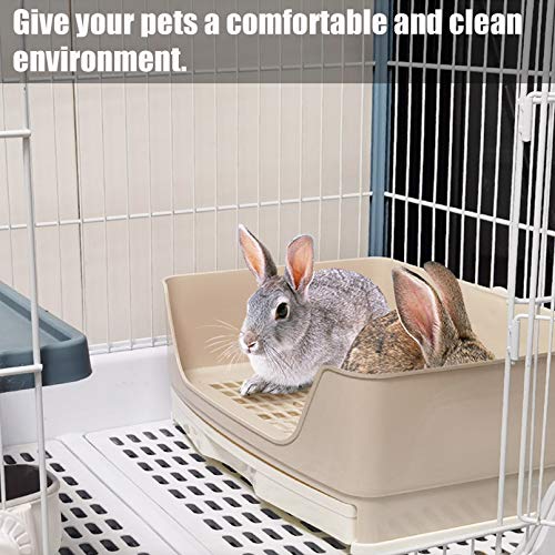 kathson Large Rabbit Litter Box Trainer, Potty Corner Toilet with...