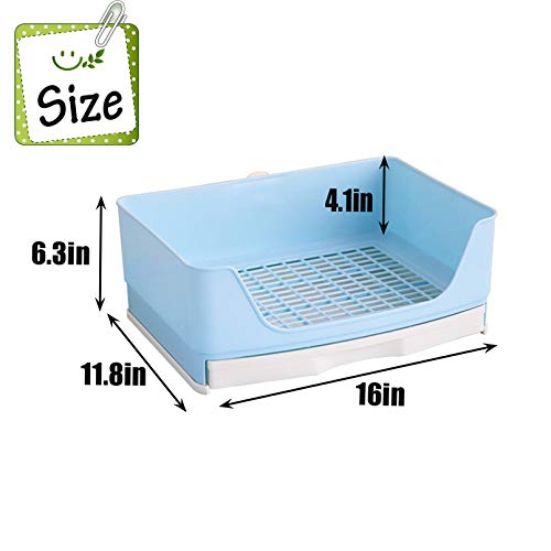 kathson Large Rabbit Litter Box Trainer, Potty Corner Toilet with...