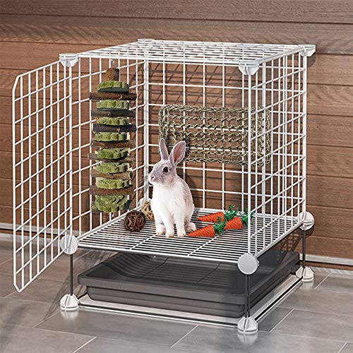 kathson Rabbit Chew Toys, Small Animal Chew Treat Ball Carrot Toy...