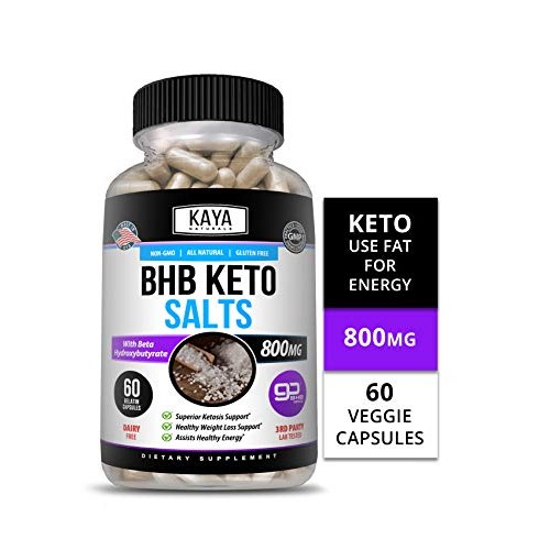 Kaya Naturals Keto Diet BHB Capsules, Ketogenic Keto Capsules, Ke...